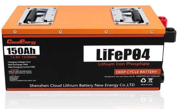 12V/150Ah batéria Lithium