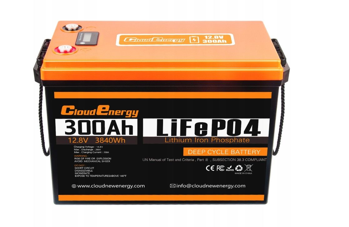 12V/300Ah batéria Lithium