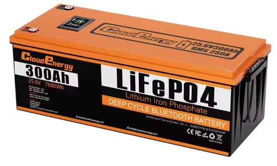 24V/300Ah batéria Lithium