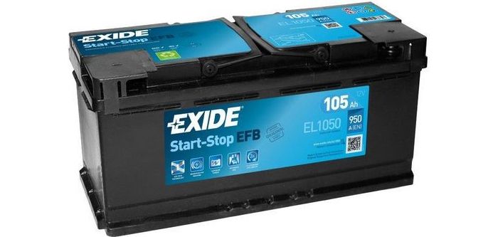 Akumulátor Exide 105 Ah EL1050 950A
