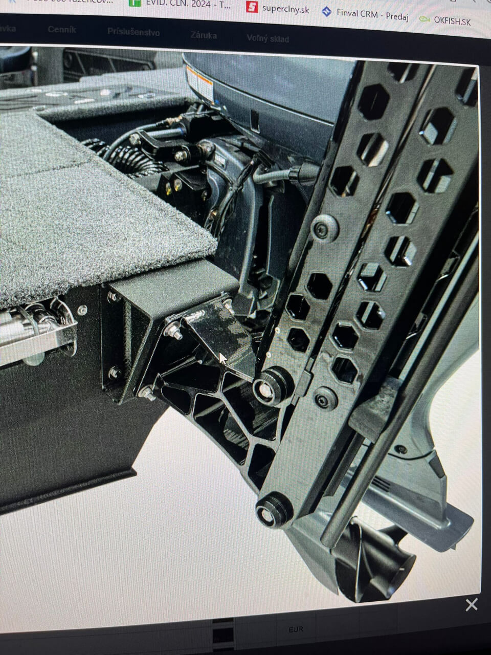 Držiak pre Talon (pravá strana)