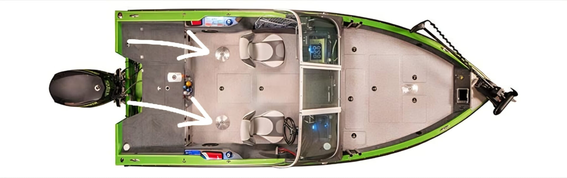 Két alap a pilótafülke ülőhelyeihez