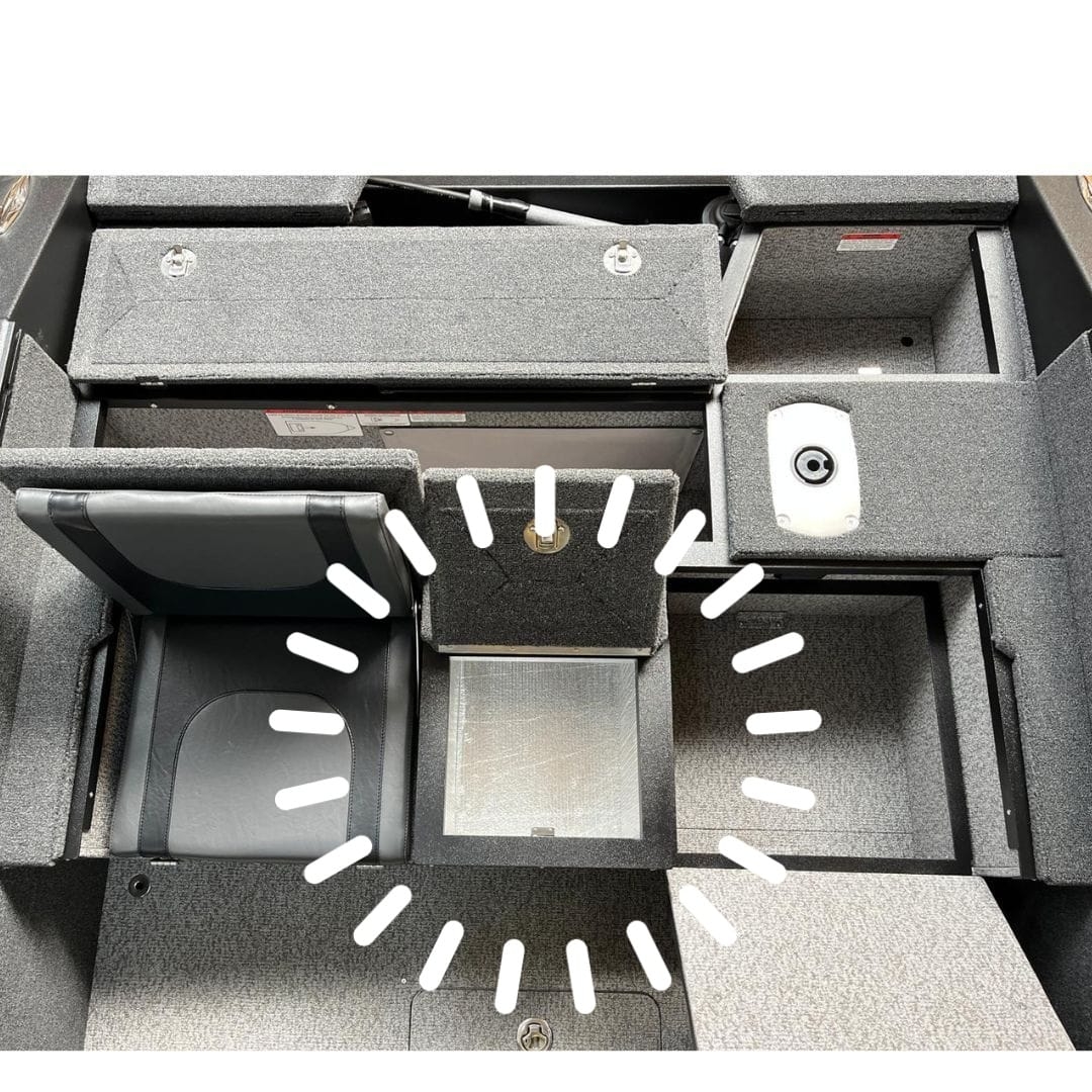 Izotermikus rekesz a hátsó ülések között