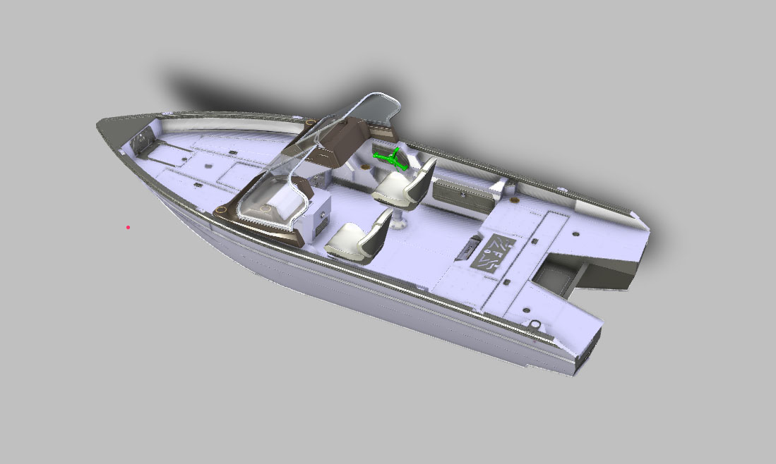 Standard hátsó platform cseréje extra tárolóhelyes platformra Bimini számára