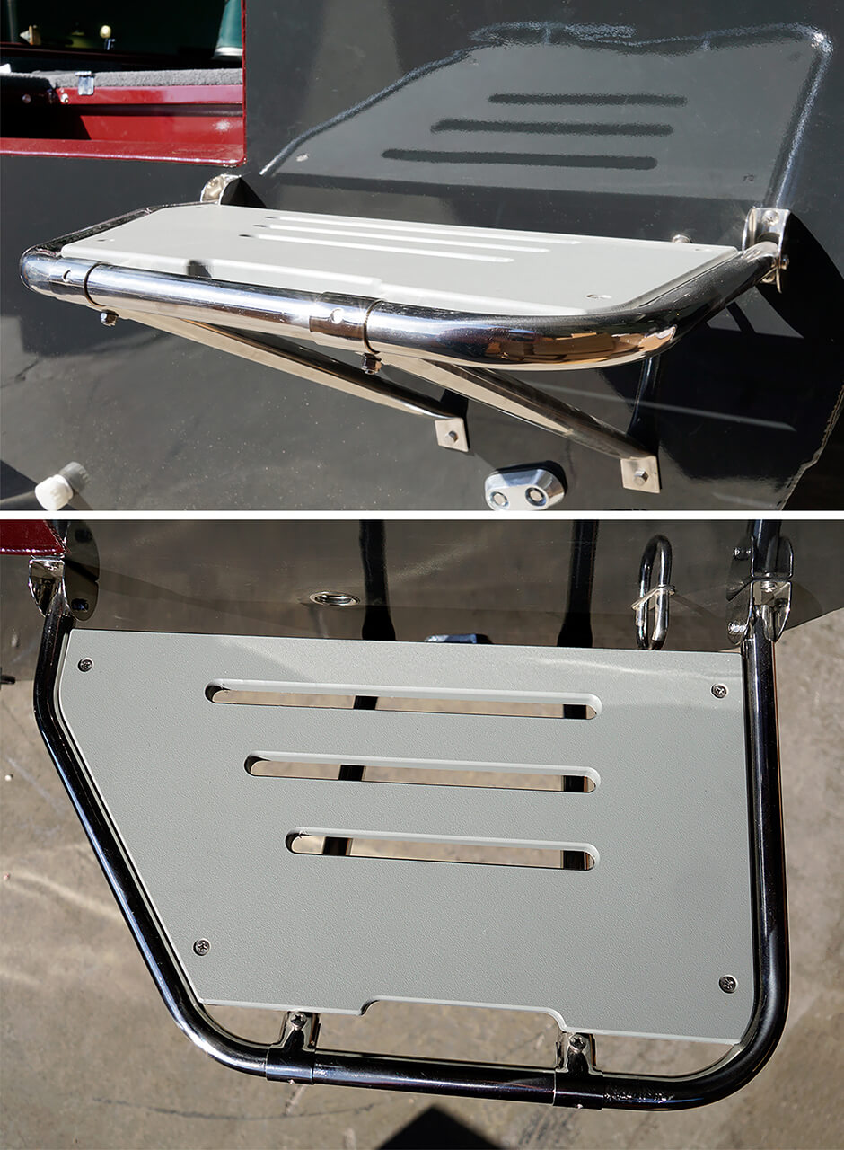 Úszó platform. Adja meg a szerelés oldalát