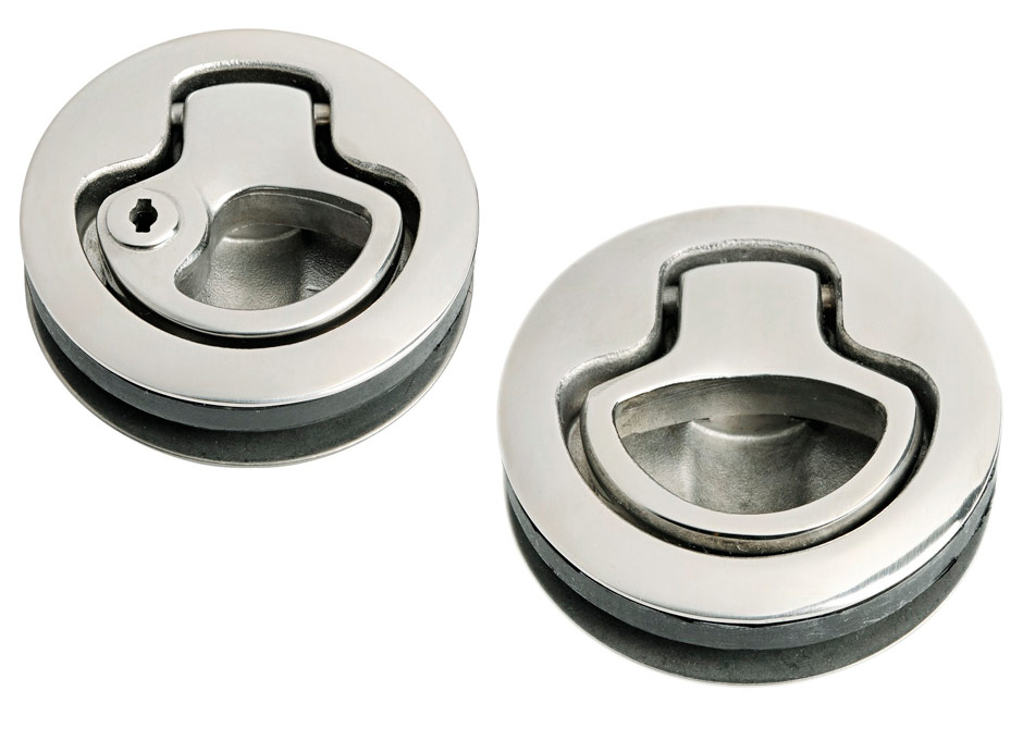 Standard fedélzárak cseréje rozsdamentes fedélzárakra (JS konfiguráció) – 12 db záras