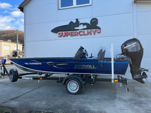Rybársky čln Finval  510 Rangy SC + Merkury F60 CT + príves 1000kg