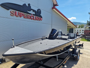 Rybársky čln Finval 510bsc + 60hp Honda + príves 1300kg - čierna perleť /C14/