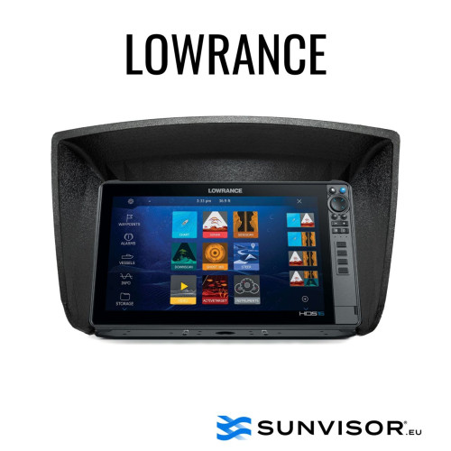 Horgász csónak Slnečná clona pre Lowrance HDS Live 16