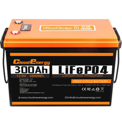 Horgász csónak 12V/300Ah batéria Lithium
