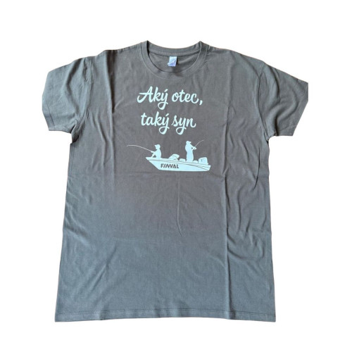 Tričko s potlačou M loď pre rybára