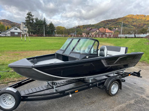 Rybársky čln Finval 470 Evo DC JS + Honda BF60 + príves FB1 - 1300 kg /D7/