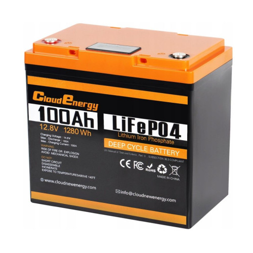 Horgász csónak 12V/100Ah batéria Lithium
