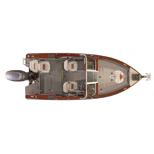 Finval  505 FishPro DC CB loď pre rybára