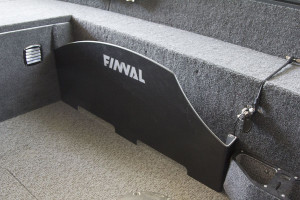 Fotogaléria Čln Finval 475 Evo Tiller + Honda BF60 Handle Kit + príves